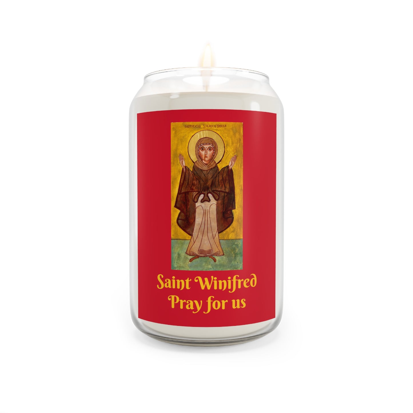 Saint Winifred Novena Candle