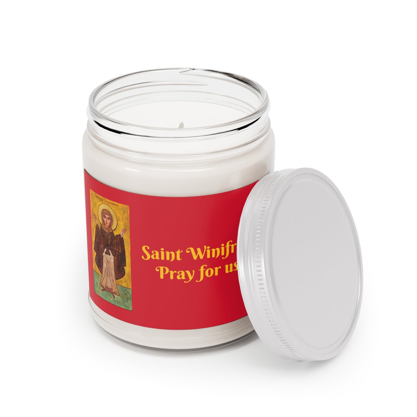 Saint Winifred Novena Candle, 9oz