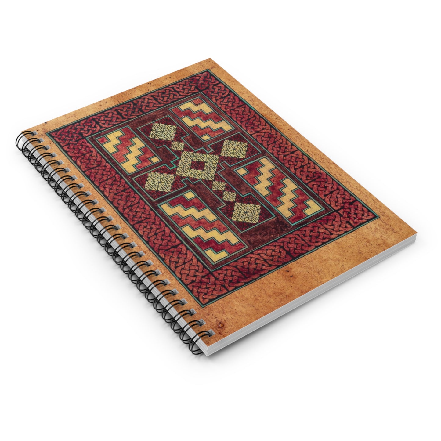 "Celtic Cross" Spiral Notebook - Ruled Line