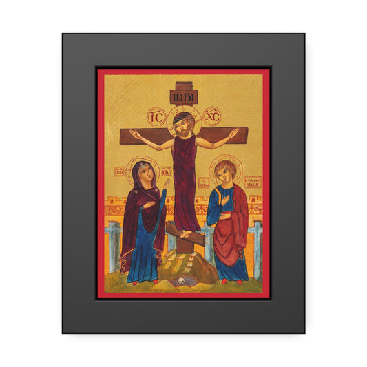 Crucifixion Icon, Framed