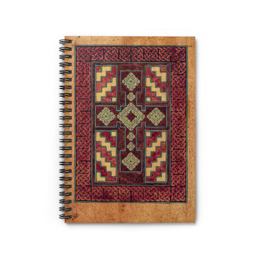 "Celtic Cross" Spiral Notebook - Ruled Line